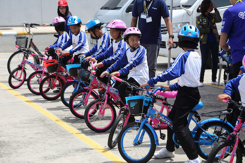 ยามาฮ่า ปลูกจิตสำนึกวินัยจราจรให้เด็กนักเรียน ผ่านกิจกรรม YAMAHA Road Safety For Children 2017