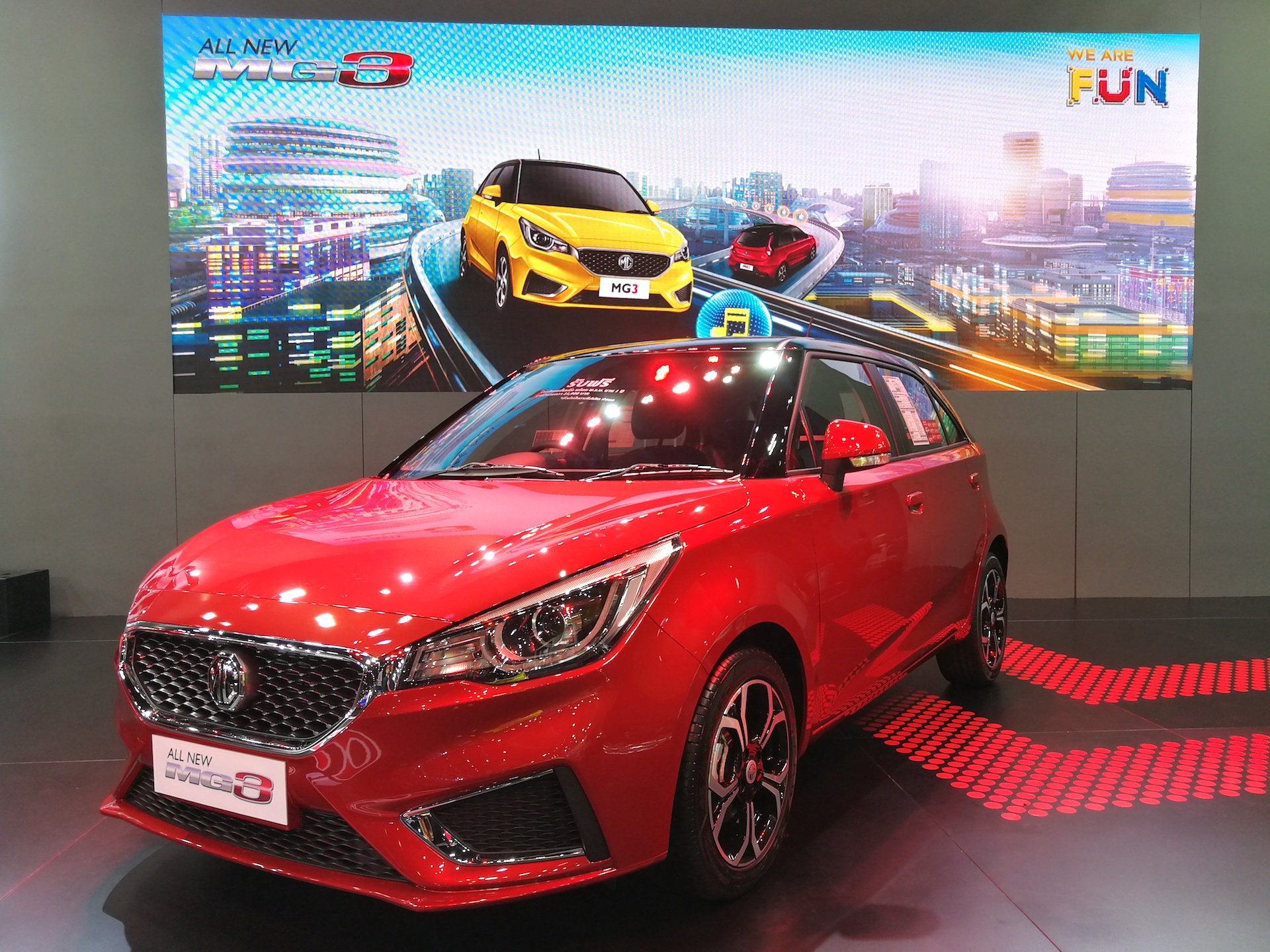 ALL NEW MG3 เติมเต็มทุกความสนุก “มองโลกให้สนุกทุกเส้นทาง”
